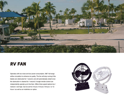 Electric Control Rv Ventilation Fan For Camper Trailer